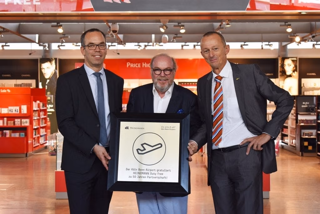 HEINEMANN CELEBRATES THE 50TH ANNIVERSARY OF ITS FIRST DUTY FREE SHOP