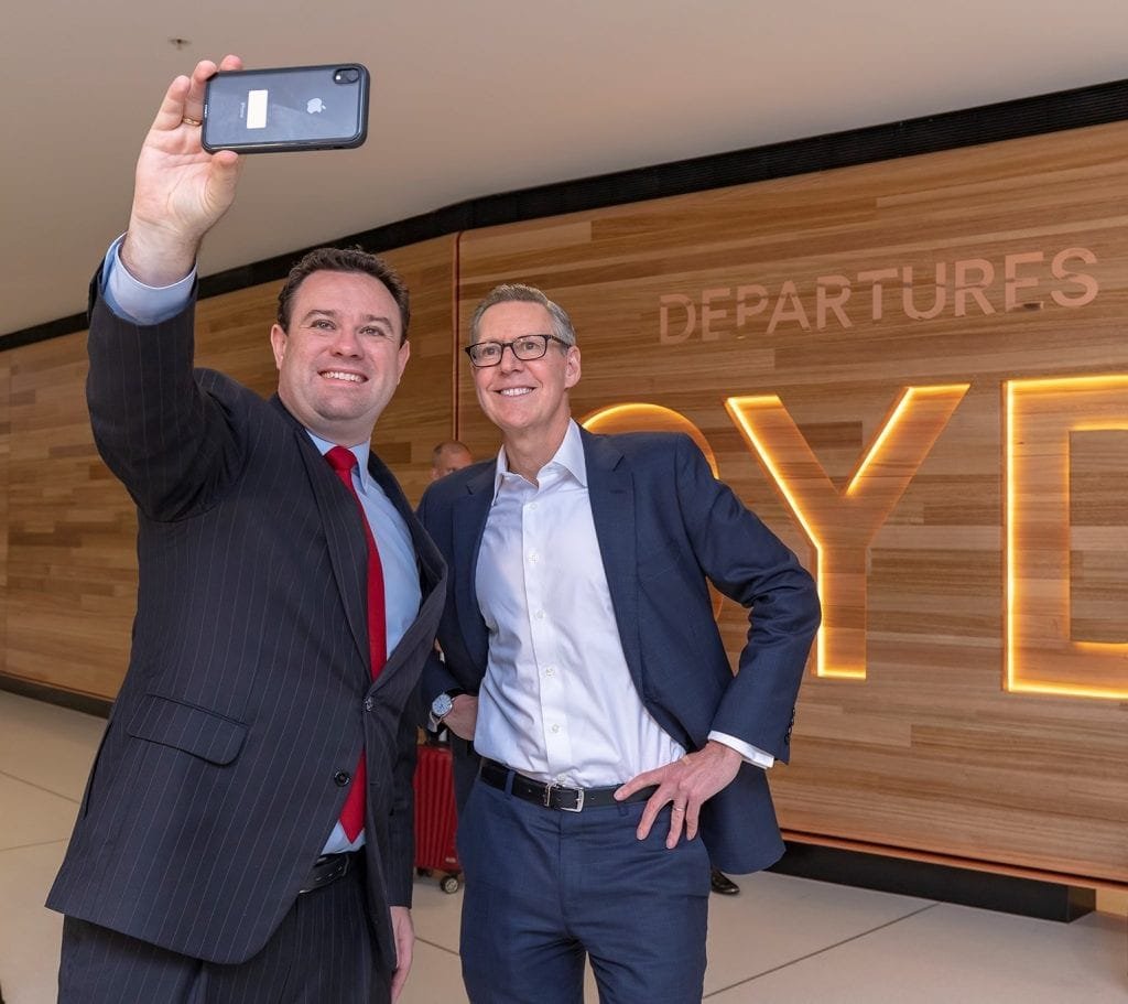 SYDNEY AIRPORT UNVEILS NEW ‘FAREWELL POINT’ FOR DEPARTING PASSENGERS
