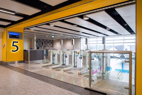 NEW ARRIVALS FACILITY FOR DOMESTIC PASSENGERS AT GATWICK
