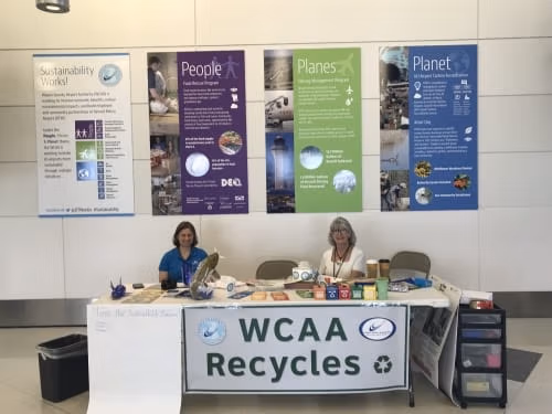 DETROIT METRO STEPS UP ITS RECYCLING EFFORTS IN NORTH TERMINAL