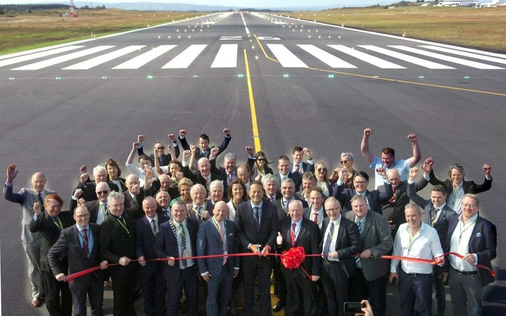 KNOCK-IRELAND WEST AIRPORT OPENS REFURBISHED RUNWAY