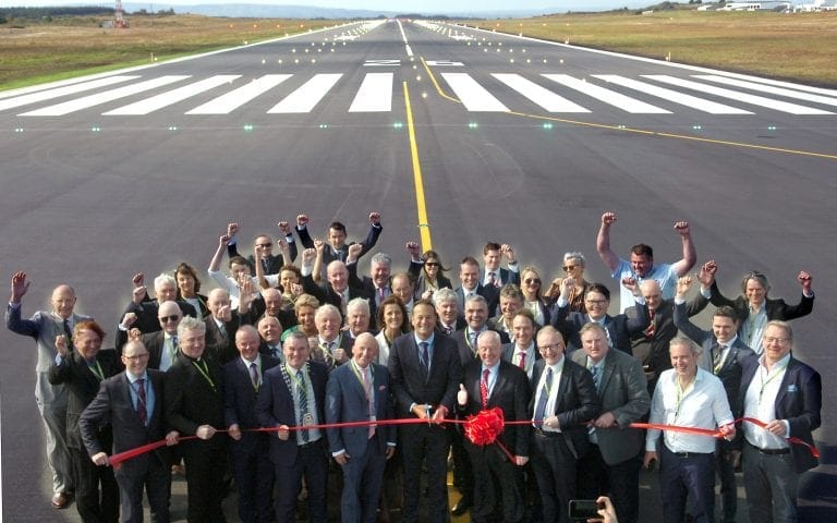 KNOCK-IRELAND WEST AIRPORT OPENS REFURBISHED RUNWAY