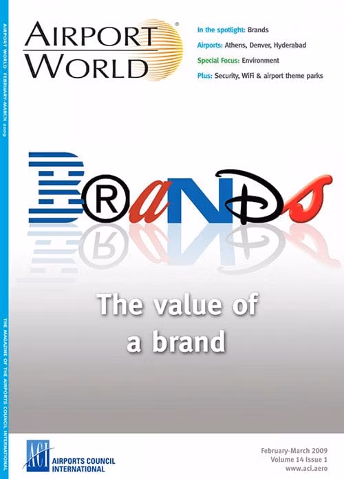 AIRPORT WORLD 2009, ISSUE 01 cover