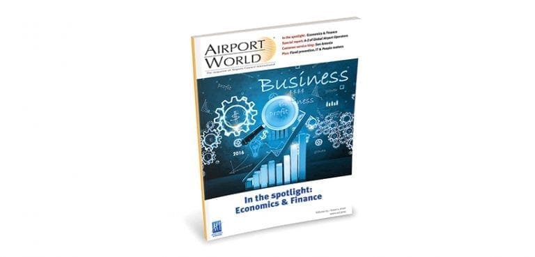 AIRPORT WORLD 2020, ISSUE 01 cover