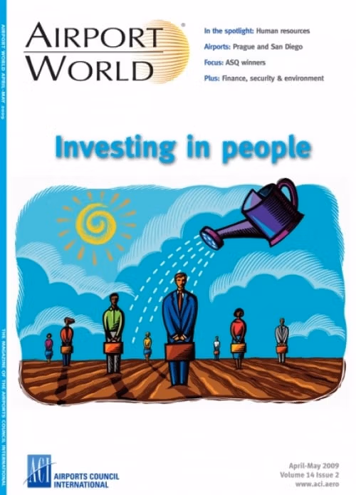 AIRPORT WORLD 2009, ISSUE 02 cover