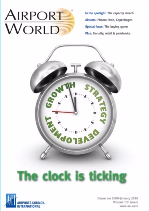 AIRPORT WORLD 2009, ISSUE 06 cover