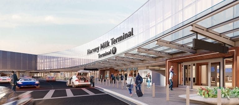 SFO DELAYS NEXT PHASE OPENING OF HARVEY MILK TERMINAL 1