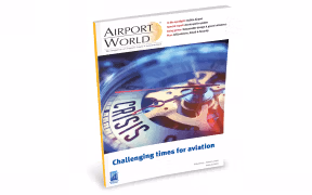 airport world magazine cover
