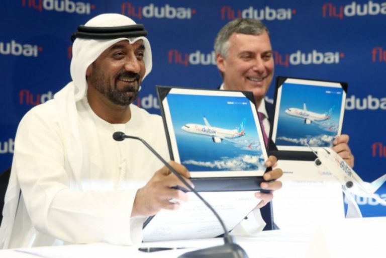 FLYDUBAI PLACES HUGE $27 BILLION ORDER FOR 225 NEW BOEING MAX AIRCRAFT