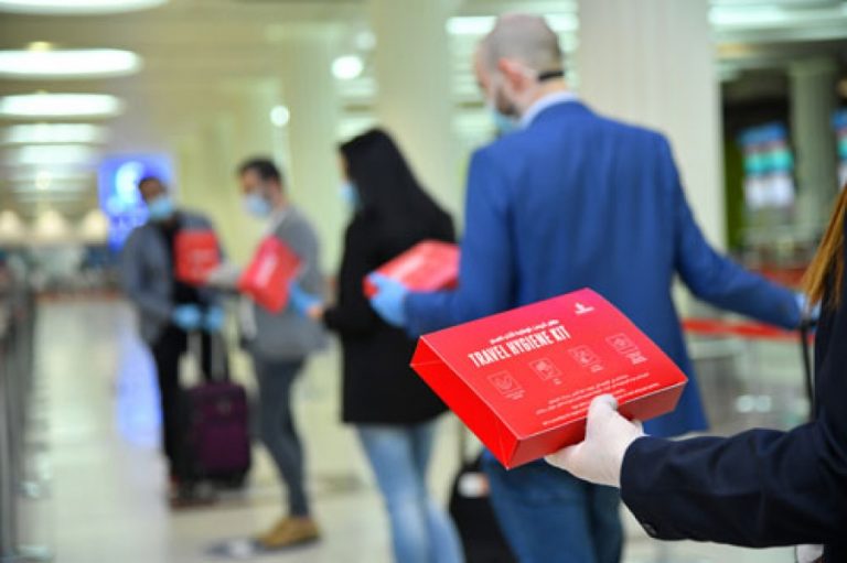 EMIRATES UNVEILS HYGIENE KITS FOR PASSENGERS AS FLIGHTS RESUME