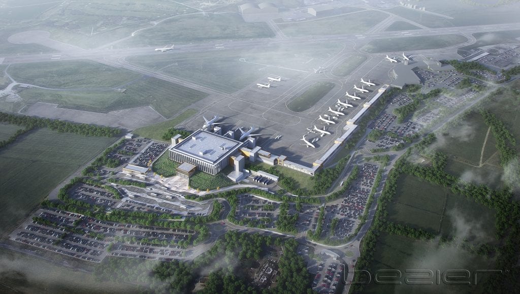 Leeds Bradford Airport submits new terminal plans