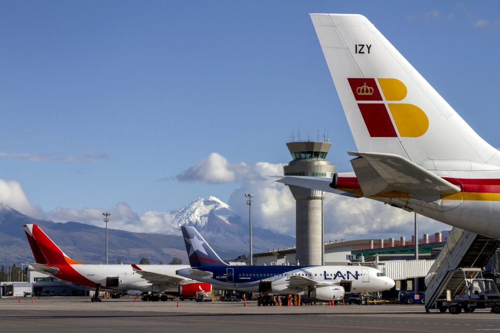 Traffic steadily rising at Quito International Airport