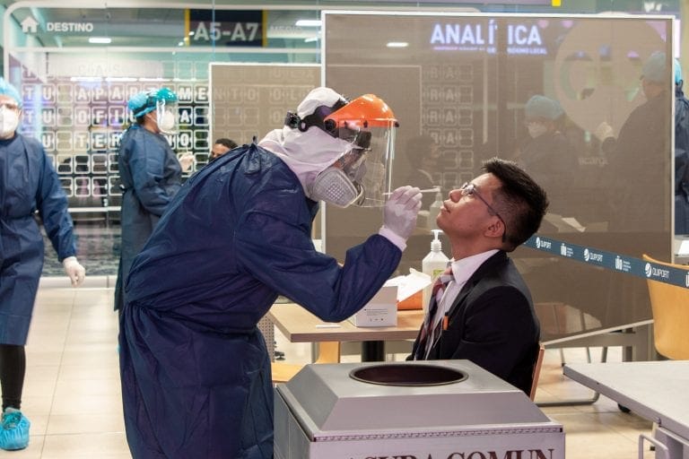Quito International Airport starts testing passengers for COVID-19