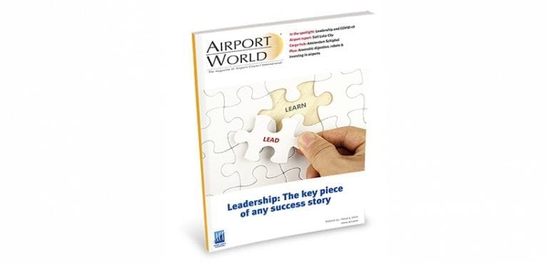 AIRPORT WORLD 2020, ISSUE 03 cover