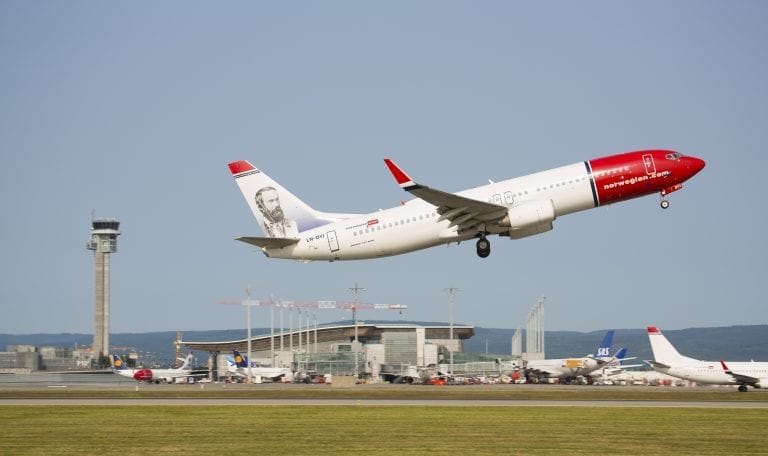 Norwegian reports highest monthly traffic figures since 2019