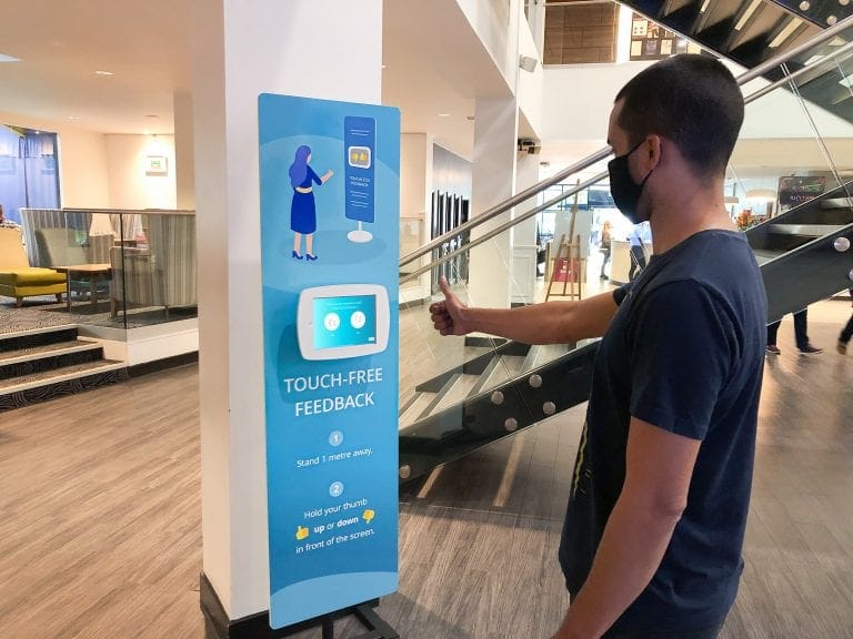 Hartsfield-Jackson Atlanta introduces touchless feedback technology
