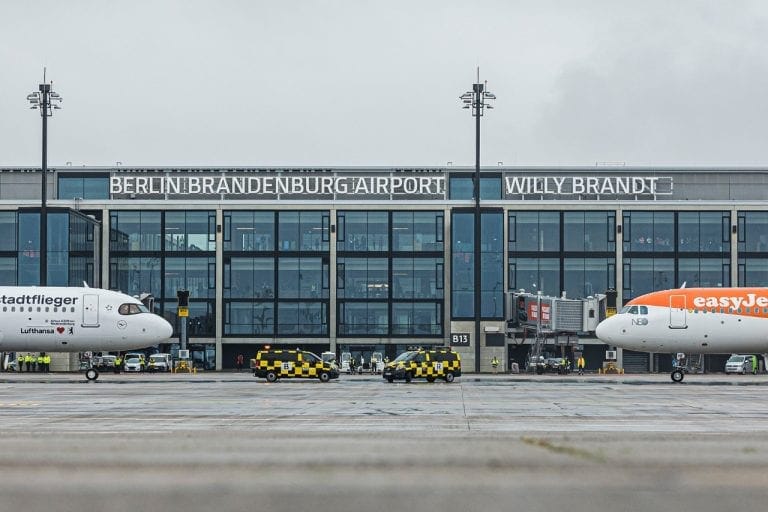 Berlin Brandenburg Airport opens for business