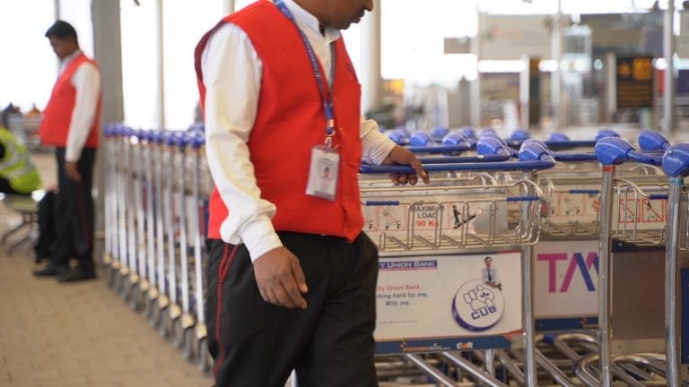 Hyderabad becomes first Indian airport to deploy smart baggage trolleys