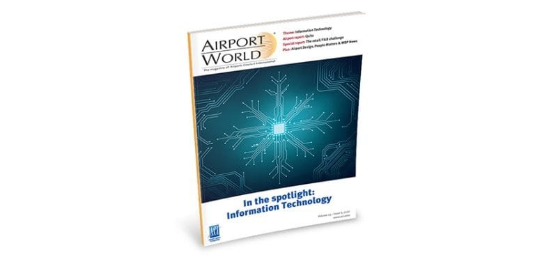 AIRPORT WORLD 2020, ISSUE 06 cover