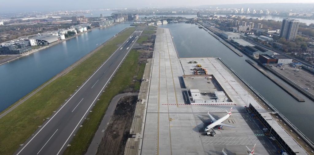 London City Airport completes major airfield expansion projects