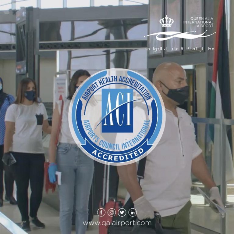 Airport Health Accreditation for Jordan’s Queen Alia International Airport