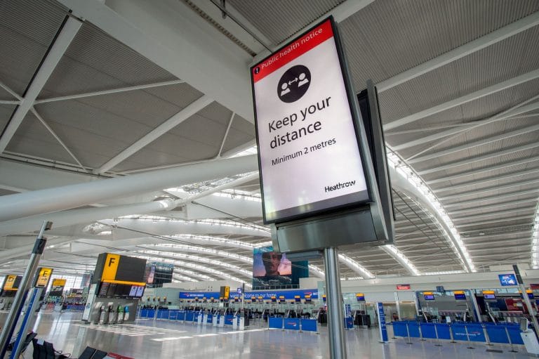 UK government launches aid package for England’s airports
