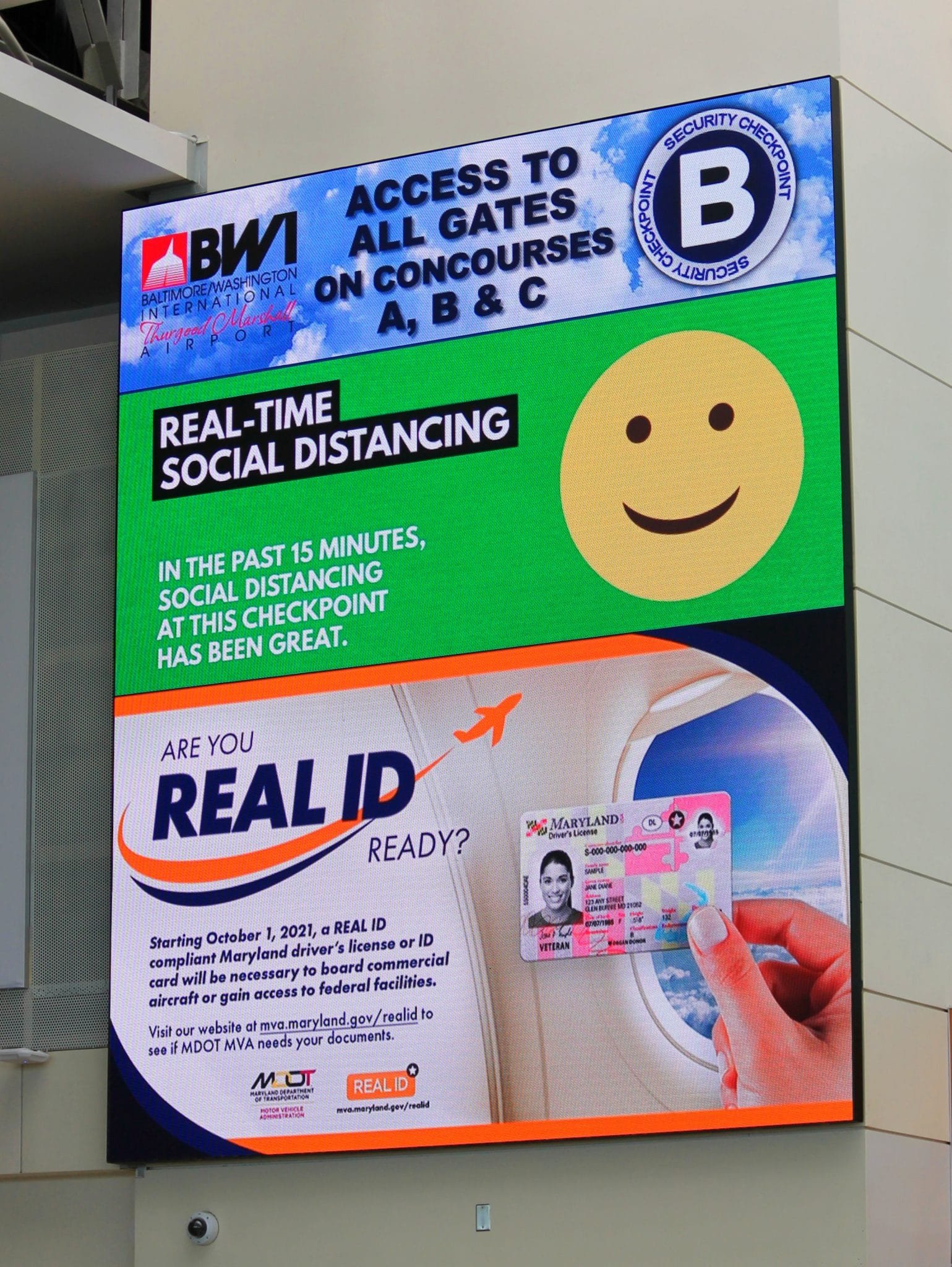 New technology enhances security checkpoints at BWI Marshall Airport