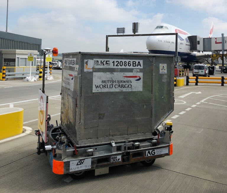 Automated baggage dolly launched to market after Heathrow trial