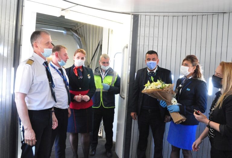 Milas-Bodrum Airport welcomes first international flight of year