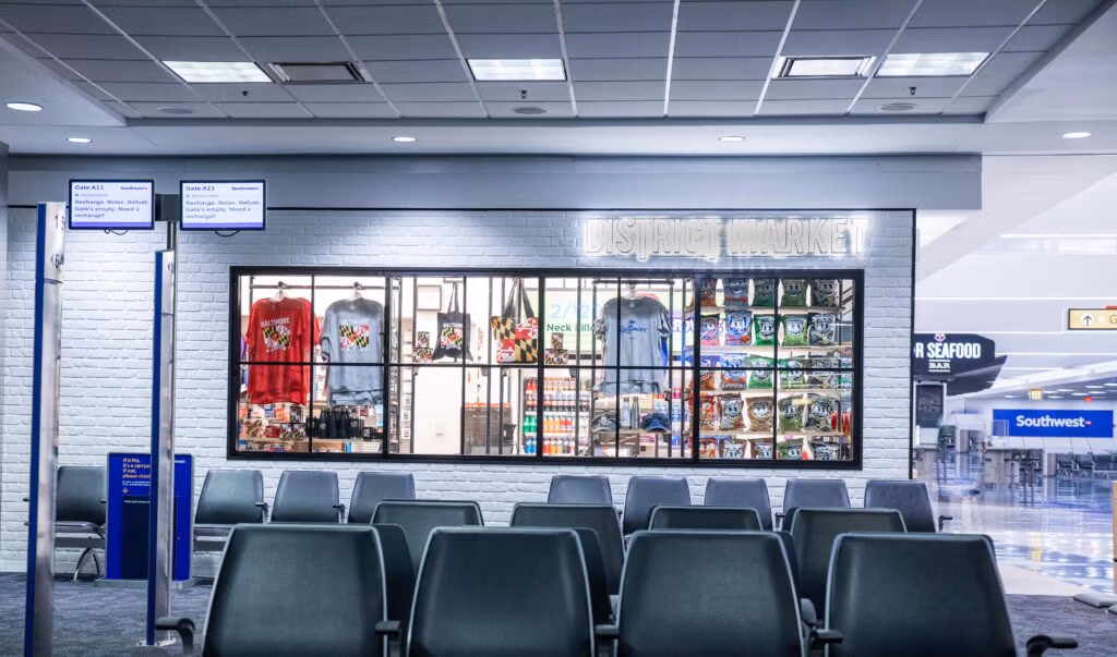 New retail outlets open at Baltimore/Washington