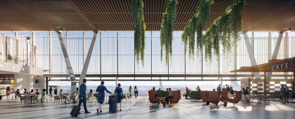 Latest images show that Portland’s new terminal will be green and impressive