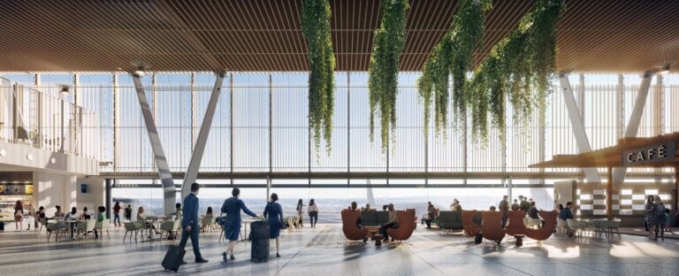 Latest images show that Portland’s new terminal will be green and impressive