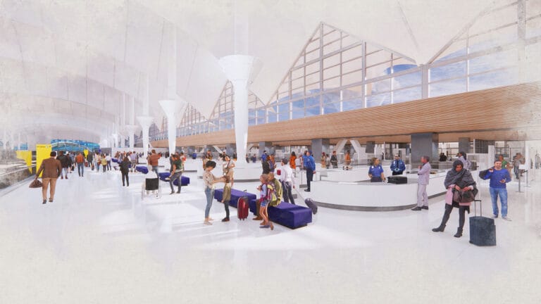 Work starts on Phase 2 of Denver International Airport’s Great Hall