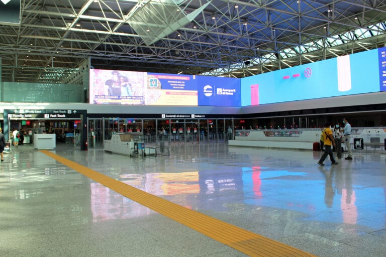 Rome Fiumicino reopens check-in area in Terminal 1
