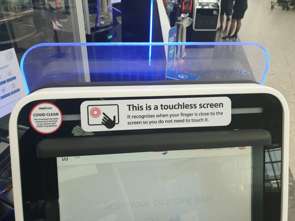 New touchless bag drop technology being trialled at Heathrow