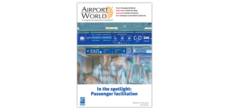 AIRPORT WORLD 2021, ISSUE 04 cover