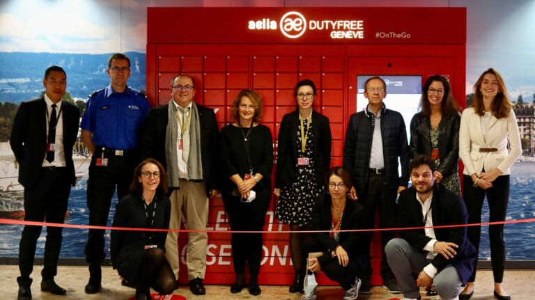 World’s first digital duty free vending machine unveiled at Geneva Airport