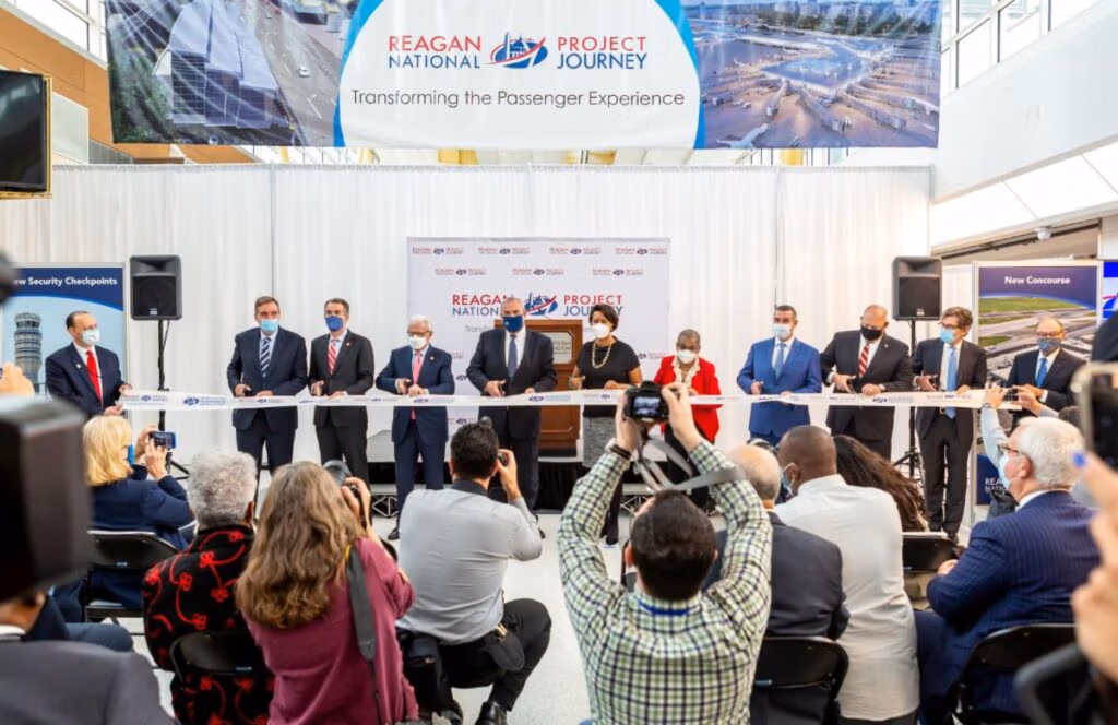 Reagan National celebrates the completion of Project Journey