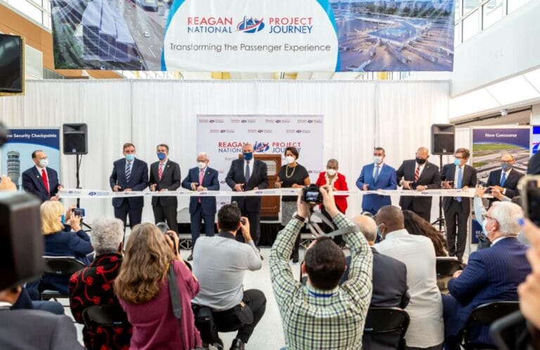 Reagan National celebrates the completion of Project Journey