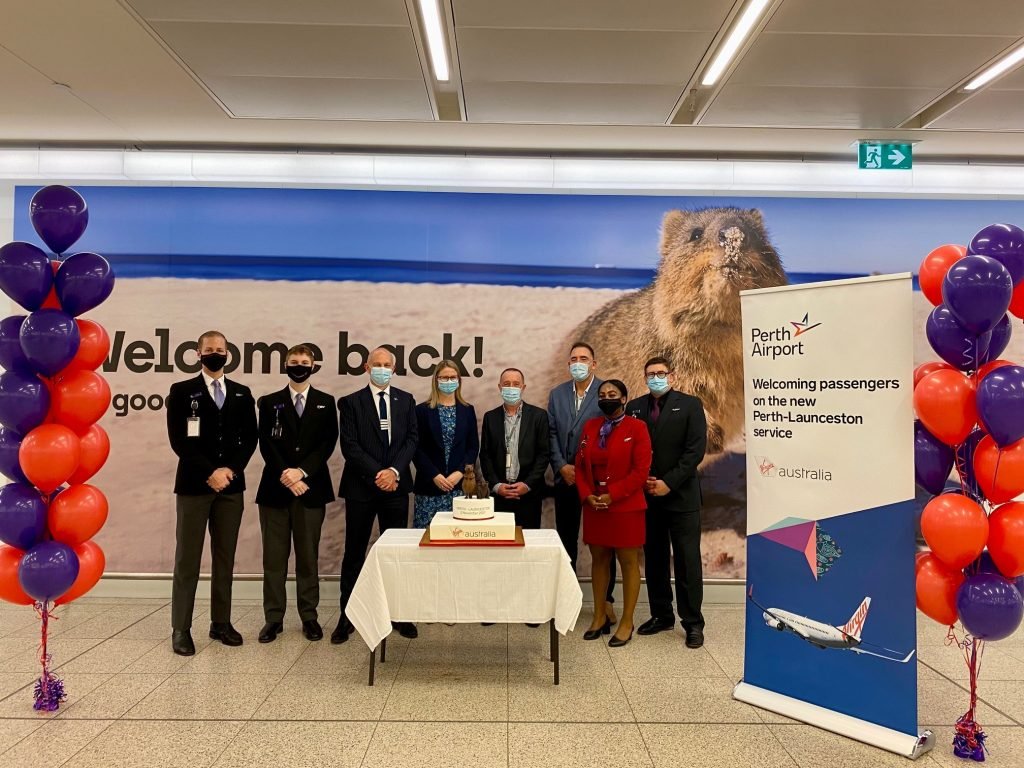 Perth Airport welcomes launch of new service to Tasmania