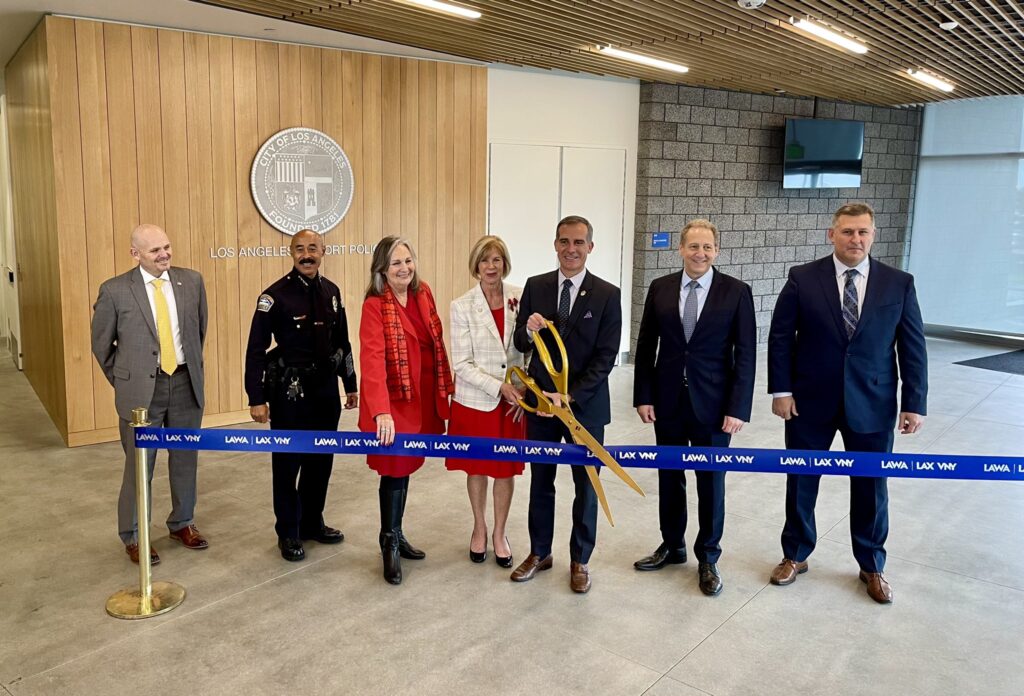 New state-of-the-art police headquarters opens at LAX