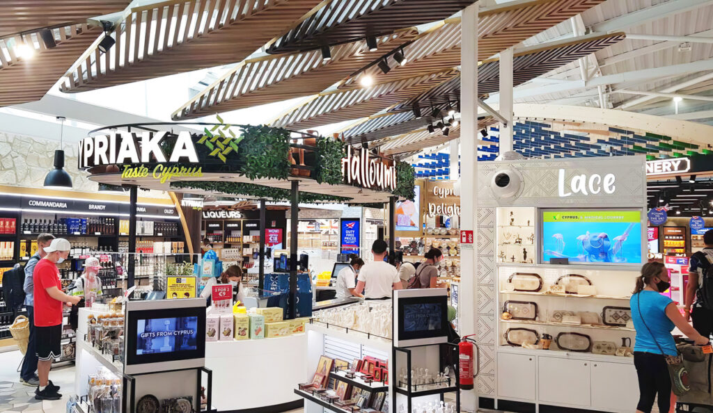 Larnaca Airport unveils unique new destination store
