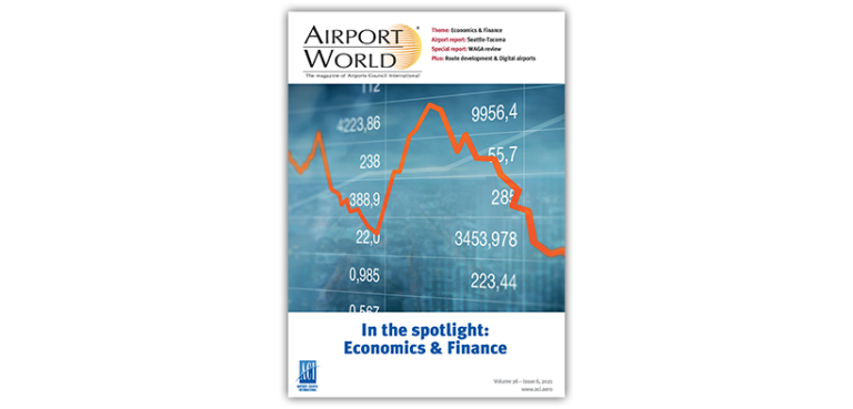 AIRPORT WORLD 2021, ISSUE 06 cover