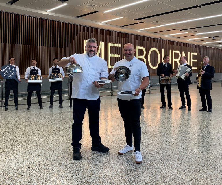 Celebrations as international flights return to Melbourne Airport