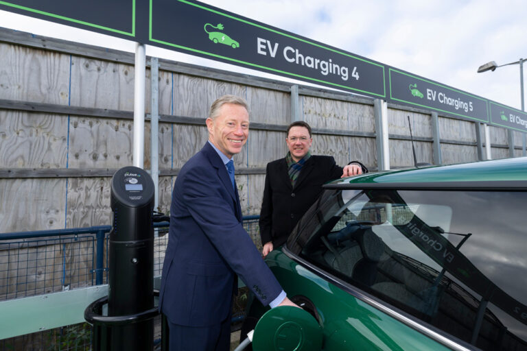 London City Airport unveils first electric car charging stations