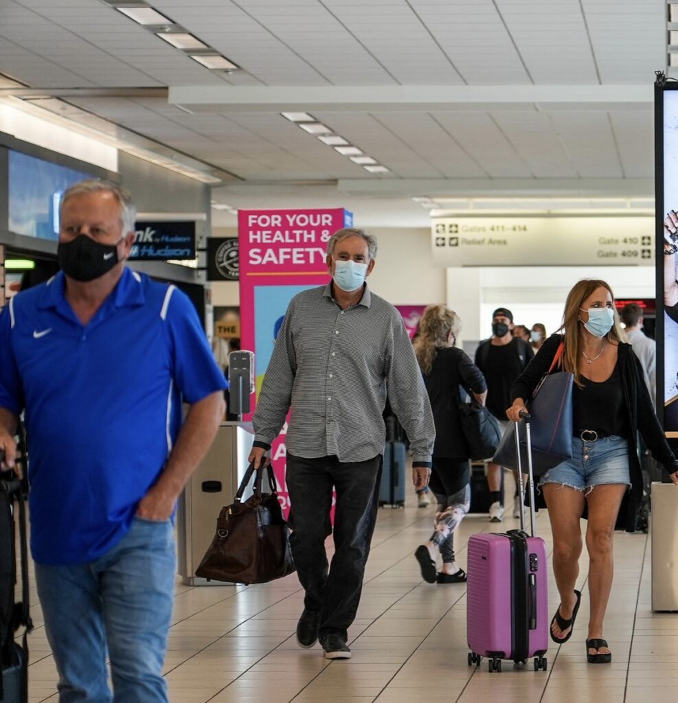 Passenger traffic at ONT in March exceeds pre-COVID levels