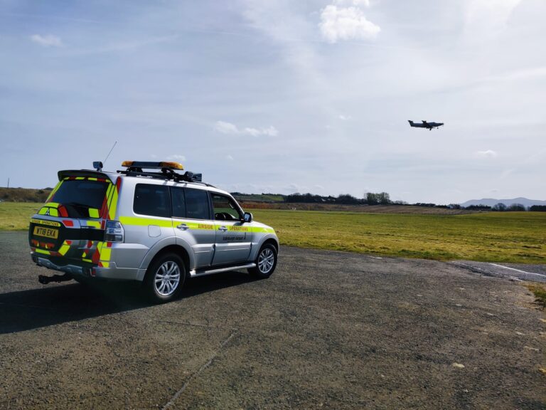 Vegetable oil powers vehicles at Edinburgh Airport