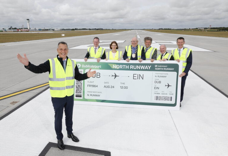 Dublin Airport celebrates opening of new North Runway