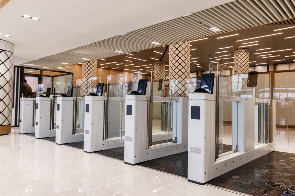Uzbekistan's first e-gates open at Samarkand International Airport