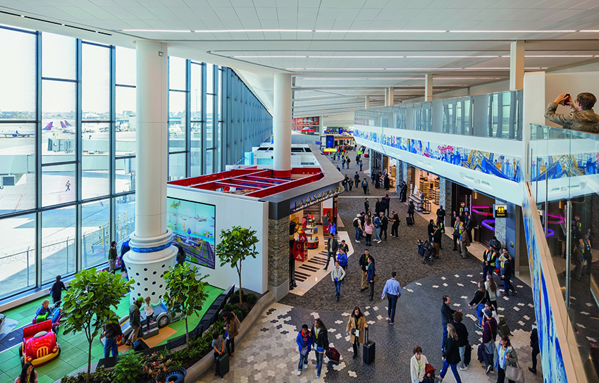 LaGuardia's new Terminal B wins awards for its design and accessibility
